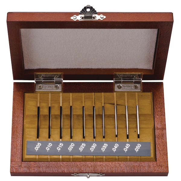GBlck Set, 10 Pc/In/Rect/Stl/ASME 0
